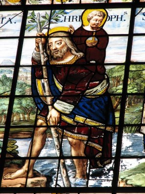 성 크리스토포로_photo by Lawrence OP_in the Queens College Chapel in Oxford_England UK.jpg